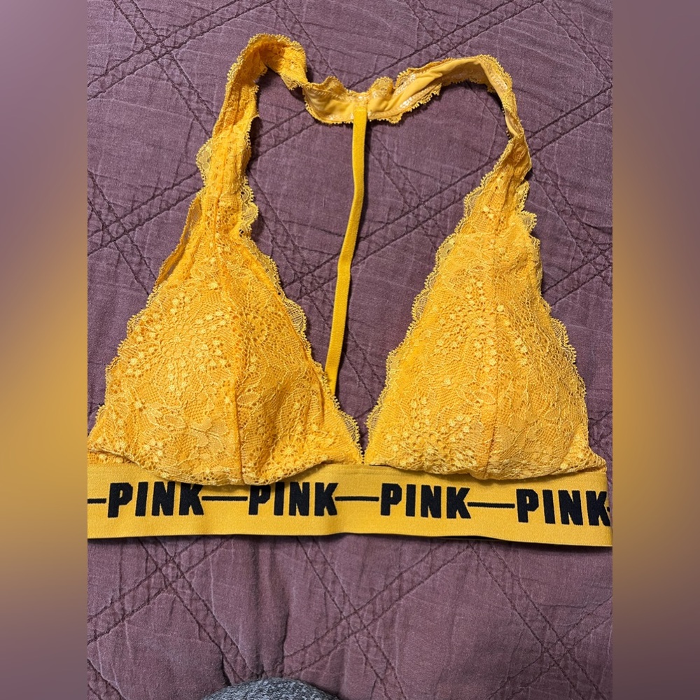 Pink Victoria Secret bralette
